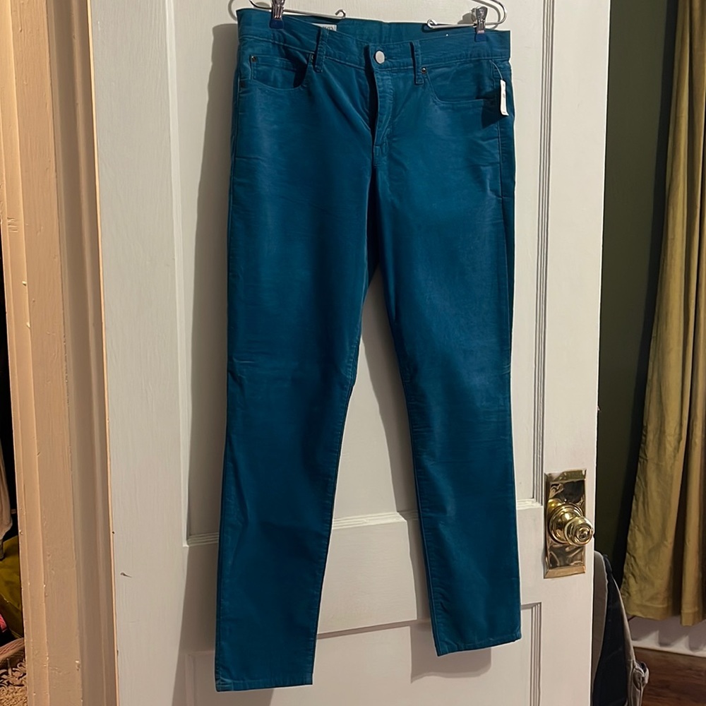 GAP Lake Blue Corduroy Legging Jean 1969